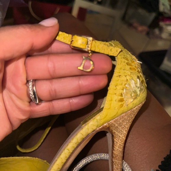 Dior Peeptoe Heels Vintage - Picture 10 of 11